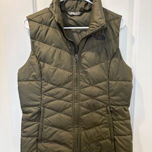 The North Face Women's Olive Puffer Vest